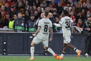 Andrich und Frimpong von Bayer Leverkusen