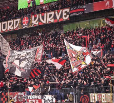 Fans von Bayer 04 Leverkusen