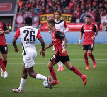 Eintracht Frankfurt gegen Bayer 04 Leverkusen