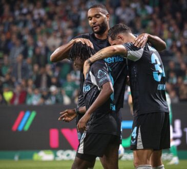 Jonathan Tah, Frimpong und Xhaka