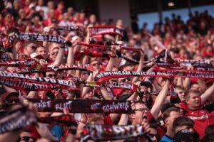 Fans von Bayer 04 Leverkusen