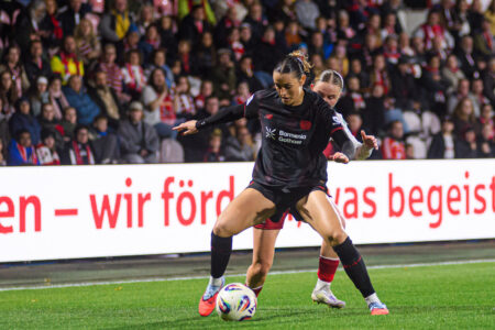 Frauen-Bundesliga – Eintracht Frankfurt vs. Bayer Leverkusen: „Haben Selbstvertrauen getankt“ Selina Ostermeier - Frauen-Leverkusen