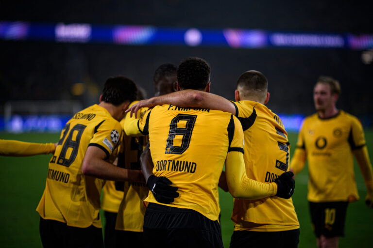 Hamburger SV im Topspiel bei Borussia Dortmund Mannschaft Dortmund