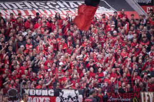 Fans von Bayer Leverkusen