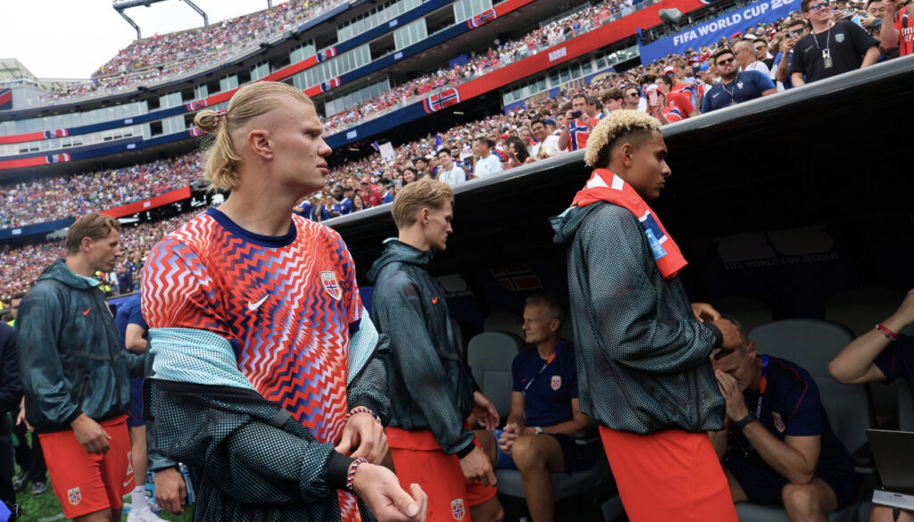„Zwei Helden des Spiels, Haaland und Nyland“ – Norwegen im Viertelfinale Erling Haaland Norwegen