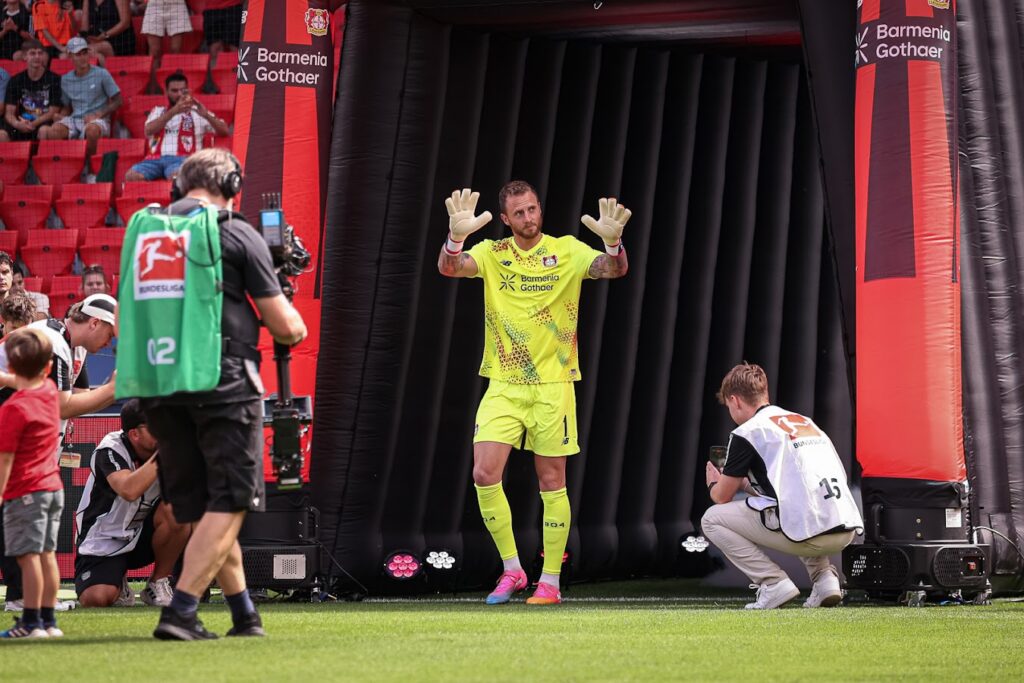 Torwart Bayer Leverkusen
