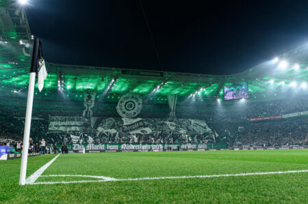 Aufstellungen zum Spiel Borussia Mönchengladbach gegen FSV Mainz 05 Gladbach