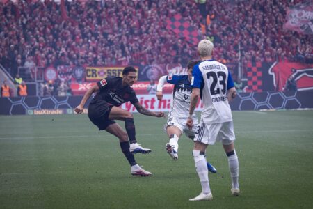 Sambi Lokonga und Albert Grönbaek beim Hamburger SV wieder voll dabei HSV Grönbaek
